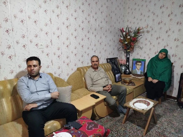 دیدار با خانواده شهیددفاع مقدس 2