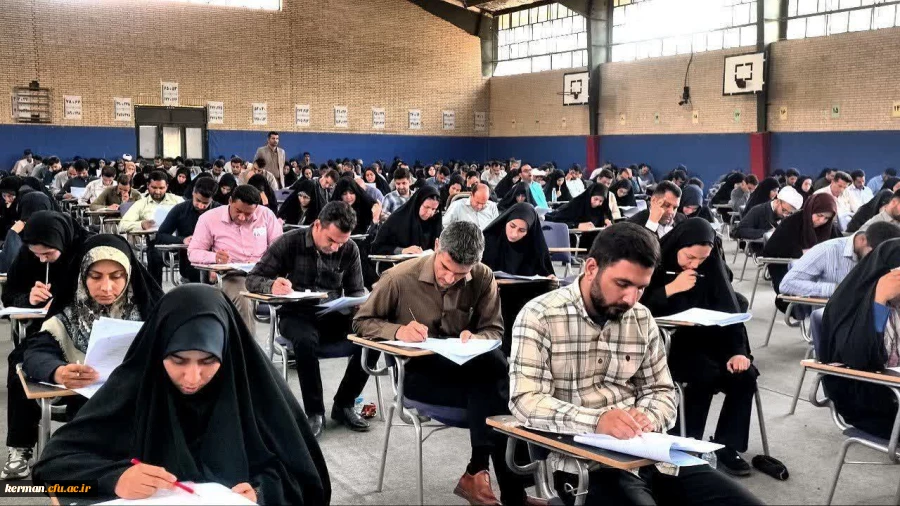 برگزاری آزمون جامع اصلح مهارت آموزان ماده 28 در  دانشگاه فرهنگیان  استان کرمان  2