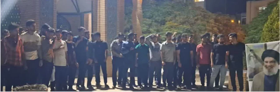 ️تجمع دانشجویان دانشگاه فرهنگیان کرمان در حمایت از عملیات وعده صادق ۲ 3