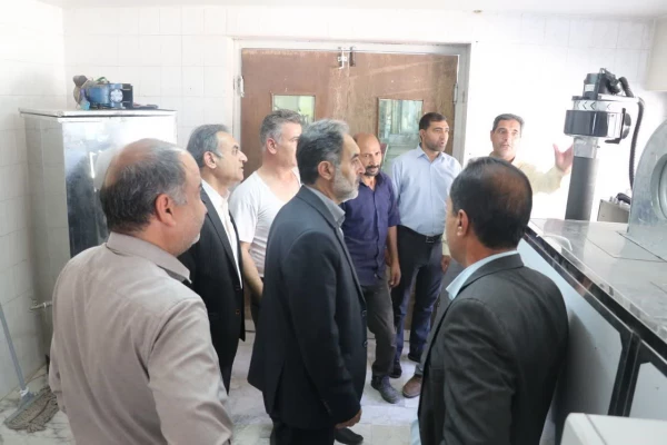 بازدیدرئیس دانشگاه فرهنگیان استان کرمان ازسلف دانشجویی پردیس خواجه نصیرالدین طوسی 4