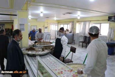 بازدیدرئیس دانشگاه فرهنگیان استان کرمان ازسلف دانشجویی پردیس خواجه نصیرالدین طوسی