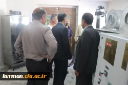بازدیدرئیس دانشگاه فرهنگیان استان کرمان ازسلف دانشجویی پردیس خواجه نصیرالدین طوسی 6