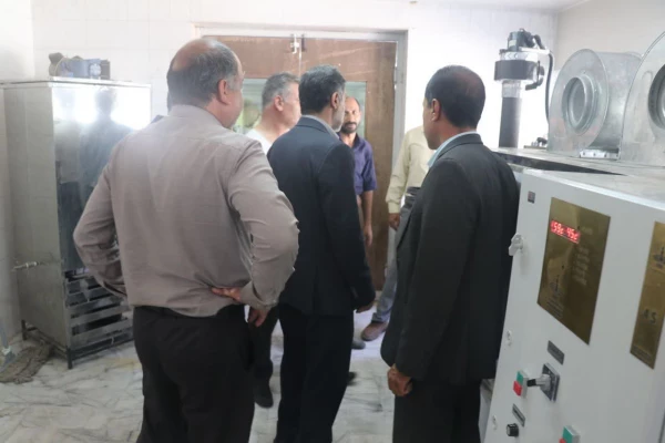 بازدیدرئیس دانشگاه فرهنگیان استان کرمان ازسلف دانشجویی پردیس خواجه نصیرالدین طوسی 6