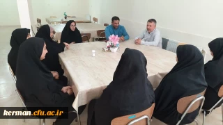 بازدید معاون هماهنگی دانشگاه فرهنگیان استان از مرکز رفسنجان دانشگاه فرهنگیان