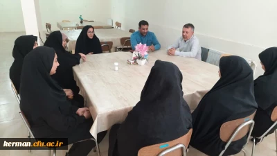 بازدید معاون هماهنگی دانشگاه فرهنگیان استان از مرکز رفسنجان دانشگاه فرهنگیان