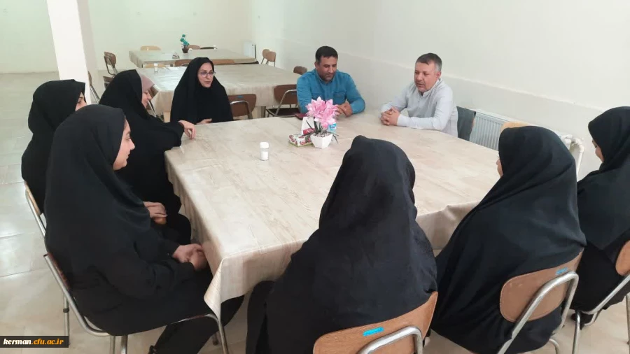 بازدید معاون هماهنگی دانشگاه فرهنگیان استان از مرکز رفسنجان دانشگاه فرهنگیان  2