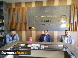 شورای دانشجویی دانشگاه فرهنگیان استان کرمان باحضور کلیه اعضا به ریاست دکتر توان رئیس دانشگاه برگزار گردید.  5