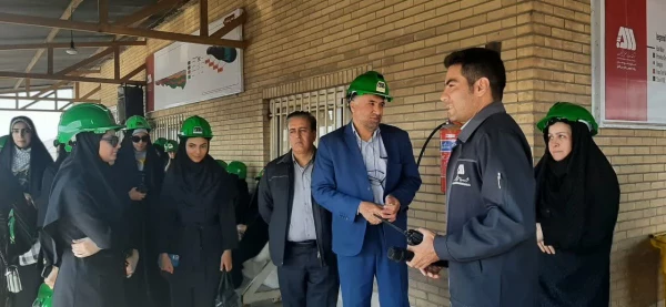 بازدید علمی _ پژوهشی دانشجویان  مرکز رفسنجان دانشگاه فرهنگیان از مجتمع صنعتی گل گهر سیرجان
 3