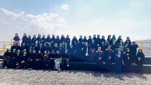 بازدید علمی _ پژوهشی دانشجویان  مرکز رفسنجان دانشگاه فرهنگیان از مجتمع صنعتی گل گهر سیرجان
 6