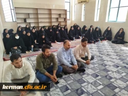 اولین روزبرگزاری طرح رویش(استقبال ازنودانشجومعلمان)دردانشگاه فرهنگیان مرکز جیرفت 5