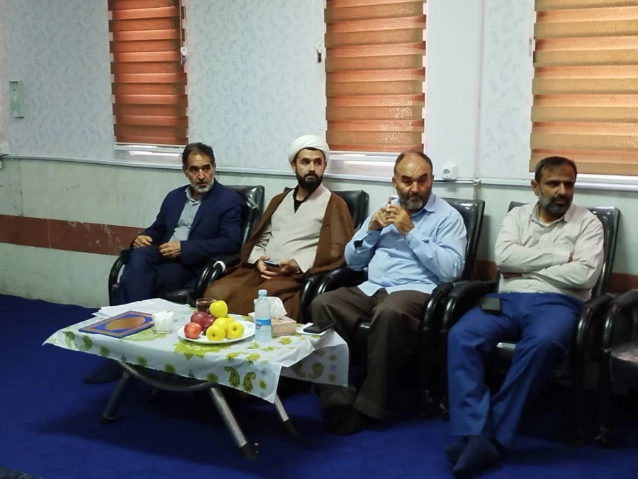 اعطای حکم مسئولیت مدیر مرکز جیرفت توسط رئیس دانشگاه فرهنگیان استان 4