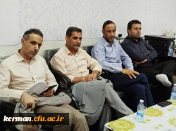 اعطای حکم مسئولیت مدیر مرکز جیرفت توسط رئیس دانشگاه فرهنگیان استان 5