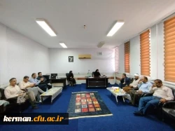 اعطای حکم مسئولیت مدیر مرکز جیرفت توسط رئیس دانشگاه فرهنگیان استان 6