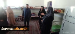 بازدید معاون هماهنگی دانشگاه فرهنگیان استان از سرای دانشجویی مرکز رفسنجان 4