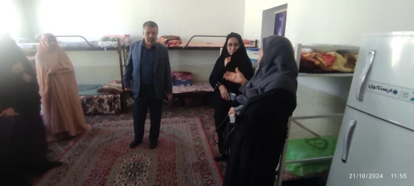 بازدید معاون هماهنگی دانشگاه فرهنگیان استان از سرای دانشجویی مرکز رفسنجان 4