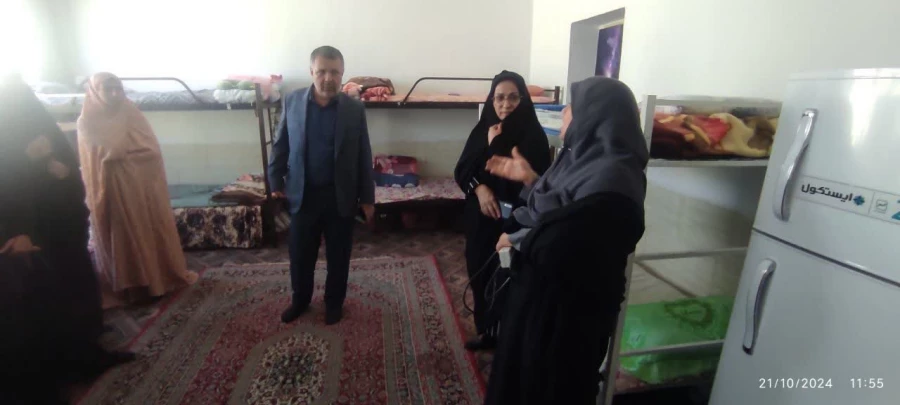 بازدید معاون هماهنگی دانشگاه فرهنگیان استان از سرای دانشجویی مرکز رفسنجان 4