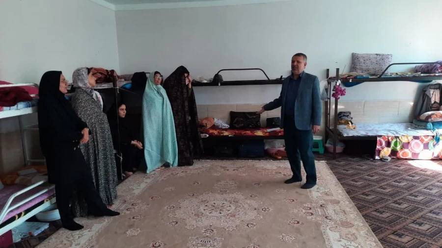 بازدید معاون هماهنگی دانشگاه فرهنگیان استان از سرای دانشجویی مرکز رفسنجان 5