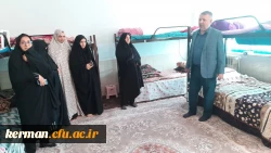 بازدید معاون هماهنگی دانشگاه فرهنگیان استان از سرای دانشجویی مرکز رفسنجان 6