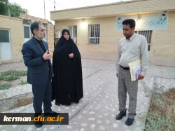 بازدید دکتر توان ریاست دانشگاه فرهنگیان استان کرمان از دانشگاه فرهنگیان مرکز امیر کبیر جیرفت 3