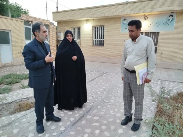 بازدید دکتر توان ریاست دانشگاه فرهنگیان استان کرمان از دانشگاه فرهنگیان مرکز امیر کبیر جیرفت 3