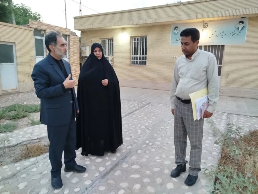 بازدید دکتر توان ریاست دانشگاه فرهنگیان استان کرمان از دانشگاه فرهنگیان مرکز امیر کبیر جیرفت 3