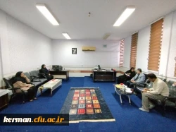 بازدید دکتر توان ریاست دانشگاه فرهنگیان استان کرمان از دانشگاه فرهنگیان مرکز امیر کبیر جیرفت 8