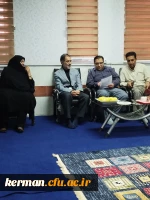 بازدید دکتر توان ریاست دانشگاه فرهنگیان استان کرمان از دانشگاه فرهنگیان مرکز امیر کبیر جیرفت 9