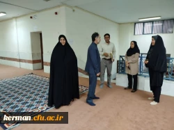 بازدید دکتر توان رئیس دانشگاه فرهنگیان استان کرمان از سرای دانشجویی مرکز امیر کبیر جیرفت 5