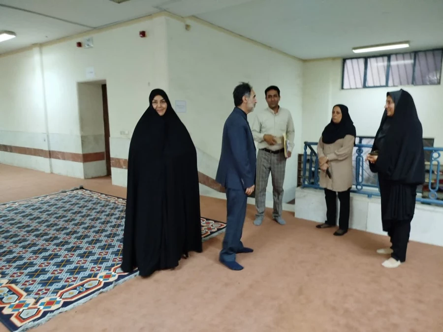 بازدید دکتر توان رئیس دانشگاه فرهنگیان استان کرمان از سرای دانشجویی مرکز امیر کبیر جیرفت 5