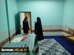 بازدید دکتر توان رئیس دانشگاه فرهنگیان استان کرمان از سرای دانشجویی مرکز امیر کبیر جیرفت 6