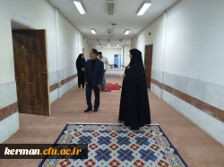 بازدید دکتر توان رئیس دانشگاه فرهنگیان استان کرمان از سرای دانشجویی مرکز امیر کبیر جیرفت 8