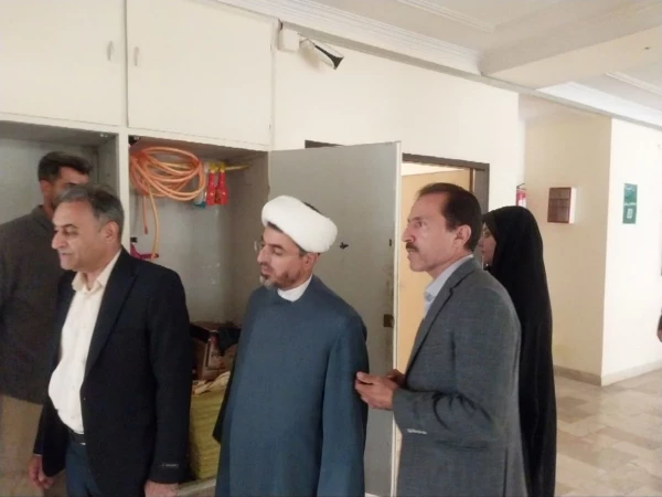 بازدید مسئولین نظارت و ارزیابی دانشگاه فرهنگیان استان از سراهای دانشجویی پردیس خواجه نصیر الدین طوسی 3