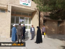 بازدید مسئولین نظارت و ارزیابی دانشگاه فرهنگیان استان از سراهای دانشجویی پردیس خواجه نصیر الدین طوسی 6