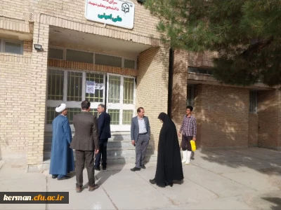 بازدید مسئولین نظارت و ارزیابی دانشگاه فرهنگیان استان از سراهای دانشجویی پردیس خواجه نصیر الدین طوسی