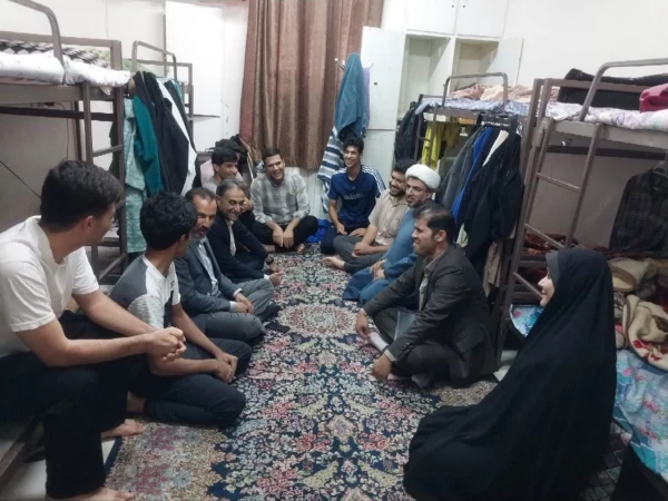 بازدید مسئولین نظارت و ارزیابی دانشگاه فرهنگیان استان از سراهای دانشجویی پردیس خواجه نصیر الدین طوسی 7