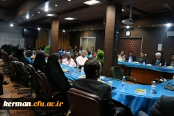 برگزاری نشست هم اندیشی اساتید و اعضای هیئت علمی دانشگاه فرهنگیان استان کرمان 4