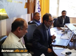 دهمین جلسه شورای مدیران حوزه معاونت برنامه ریزی توسعه منابع دانشگاه فرهنگیان کشور 7