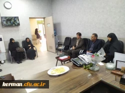 بازدید مسئولین دانشگاه فرهنگیان کرمان از مدارس مرجع کارورزی  4