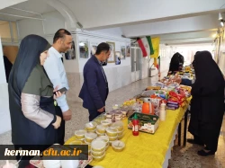 برپایی بازارچه خیریه فرهنگ مقاومت در پردیس شهید باهنر دانشگاه فرهنگیان کرمان 5
