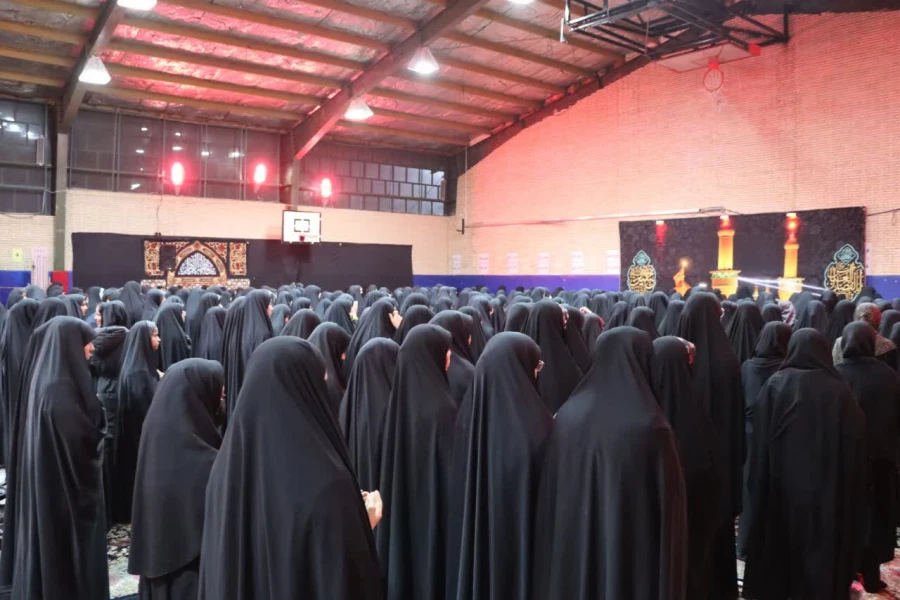 برگزاری مراسم عزاداری دهه اول فاطمیه در دانشگاه فرهنگیان کرمان 17