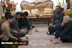دیدار اعضای بسیج دانشجویی دانشگاه فرهنگیان استان کرمان با خانواده شهیده دانشجومعلم فائزه رحیمی 5