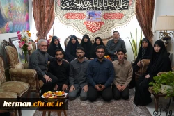 دیدار اعضای بسیج دانشجویی دانشگاه فرهنگیان استان کرمان با خانواده شهیده دانشجومعلم فائزه رحیمی 6