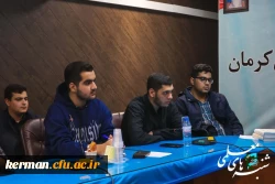 دکتر توان رئیس دانشگاه فرهنگیان استان  کرمان در برنامه این هفته شنبه های معلمی که به همت بسیج دانشجویی دانشگاه فرهنگیان استان برگزار شد: 2