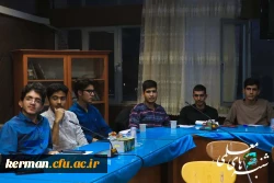 دکتر توان رئیس دانشگاه فرهنگیان استان  کرمان در برنامه این هفته شنبه های معلمی که به همت بسیج دانشجویی دانشگاه فرهنگیان استان برگزار شد: 3