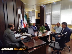 دیدار شهردار منطقه یک شهر کرمان با رئیس دانشگاه فرهنگیان استان کرمان 2