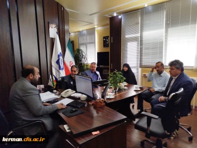 دیدار شهردار منطقه یک شهر کرمان با رئیس دانشگاه فرهنگیان استان کرمان
