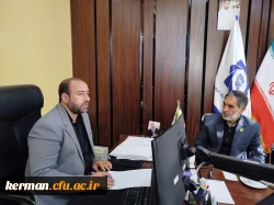 دیدار شهردار منطقه یک شهر کرمان با رئیس دانشگاه فرهنگیان استان کرمان 3