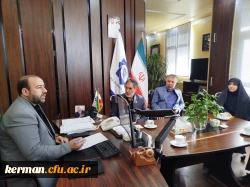 دیدار شهردار منطقه یک شهر کرمان با رئیس دانشگاه فرهنگیان استان کرمان 4