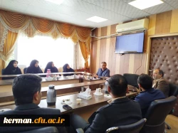 نشست سرپرستان سراهای دانشجویی با رئیس دانشگاه فرهنگیان استان کرمان  2