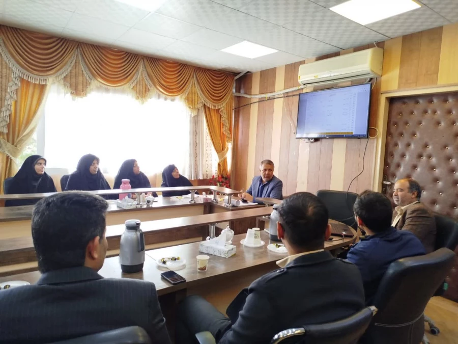 نشست سرپرستان سراهای دانشجویی با رئیس دانشگاه فرهنگیان استان کرمان  2